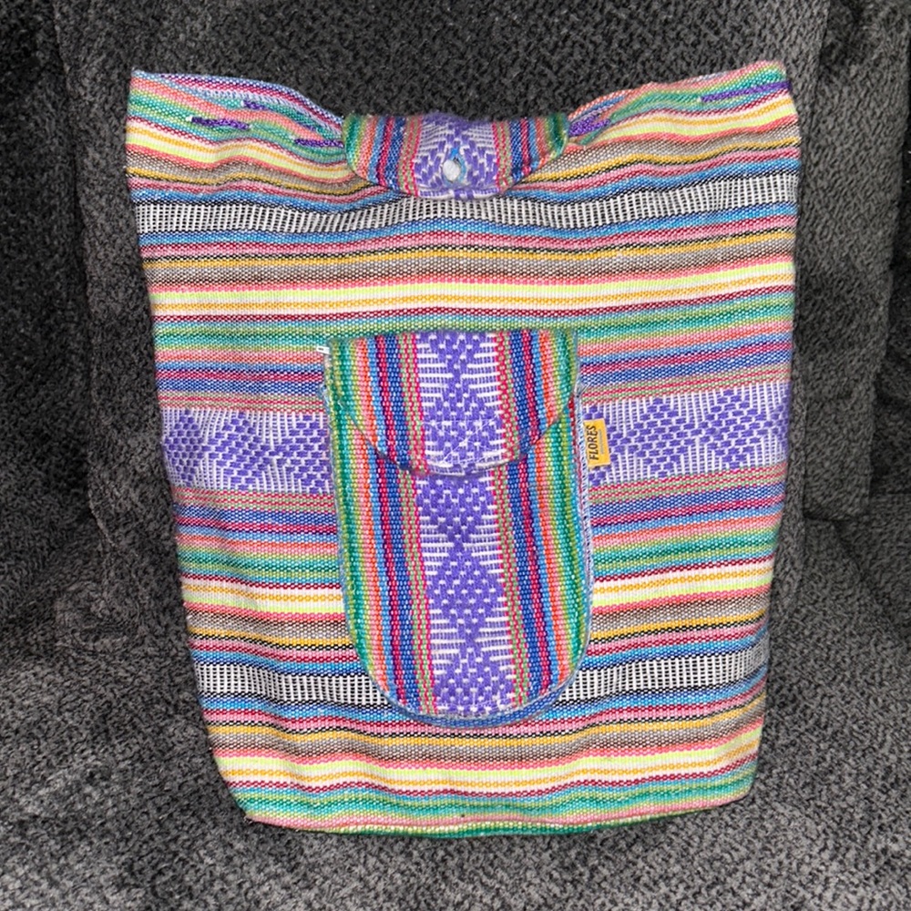 Flores Woven Knot Backpack